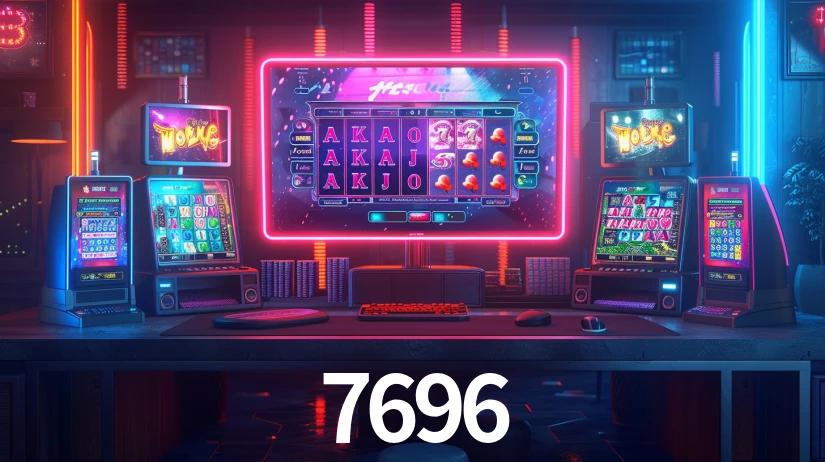 Sinta a adrenalina dos jogos de cassino com 7696